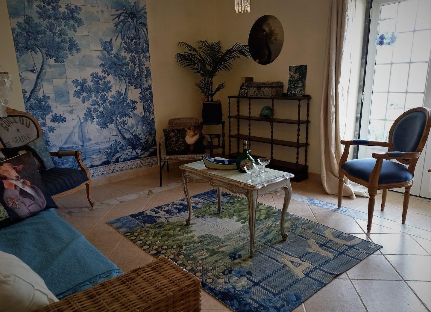 Casa Azul Tomar privé vakantiehuis + zwembad Exterior foto
